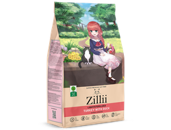 Корм для стерилизованных кошек ИНДЕЙКА С УТКОЙ 400 гр