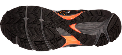 Asics Gel Kahana 8 Black Hot Orange Carbon