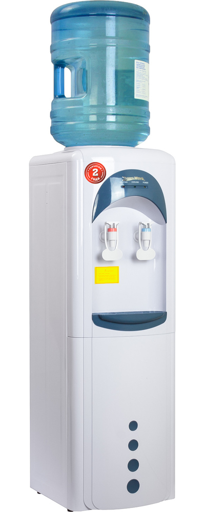 Aqua Work 16-LD/HLN бело-синий, с нагревом и электронным охлаждением