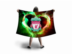 Флаг большой Ливерпуль, Liverpool FC №16