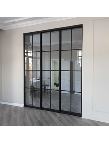 перегородка раздвижная прозрачная