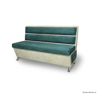 Кухонный ДИВАН "ФОРУМ-1МН", Зеленый/Слоновая кость