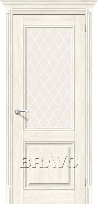 Межкомнатная дверь с экошпоном Классико-33 Nordic Oak