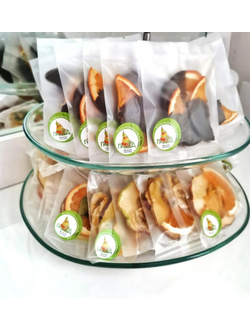 Фруктовые чипсы мини апельсин в шоколаде - Эта груша - Интернет-магазин здорового питания во Влади