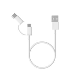 Xiaomi кабель USB - Micro-USB/USB type-C (30см)