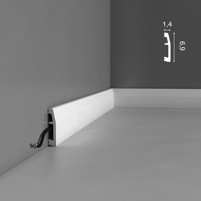 Плинтус SX125 - 6,9*1,4*200см