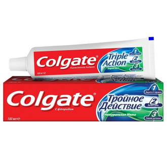 Зубная паста COLGATE Тройное Действие 100мл
