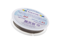 Ювелирный тросик Gamma 0.3 мм 100м цвет серебро