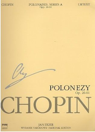 Chopin, Frédéric. Polonaises for piano. National Edition vol.6 A 6