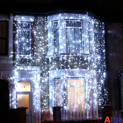 Занавес 2*1.5 м, БЕЛЫЙ ХОЛОДНЫЙ, IP54 Мерцание