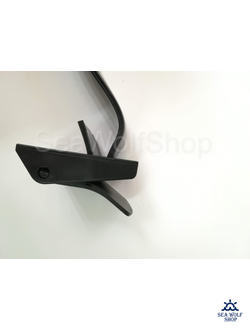 Ремень силиконовый C4 с нейлоновой пряжкой, черный