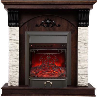 Электрокамин Corfino NT с очагом Majestic