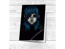 Обложка на паспорт Sally Face, Салли Фейс №19