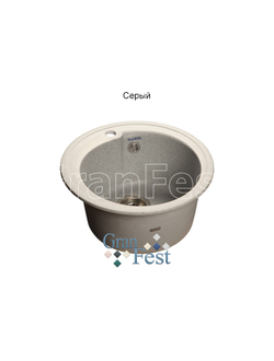 Мойка из искусственного камня Granfest RONDO GF-R450