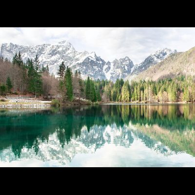 D0424 Озеро Фузине, Италия