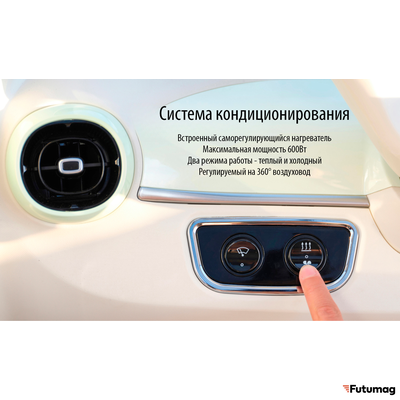 Электротрицикл-капсула YADEA EV301