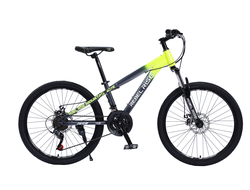 RR 093 24" (желтый) (21 скорость, диск. тормоза)