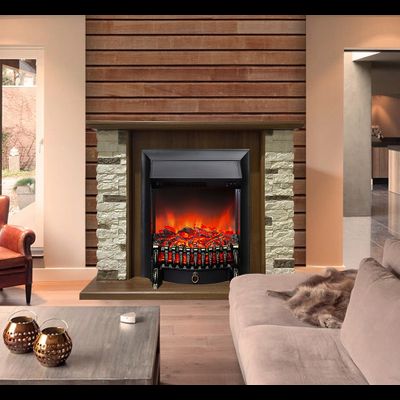 Электрокамин Кимберли NT M1 с очагом Fobos