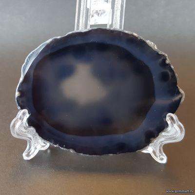 Агат — полированная пластина №2 65*50*5 мм