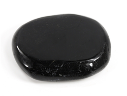 Турмалин черный, Шерл, полировка плоская, Бразилия (40*30*8 мм, 26 г) №35668