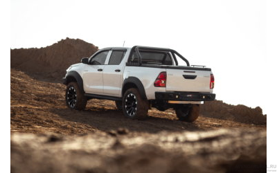 Бампер силовой задний BMS PRO-Line для Tayota Hilux 2015-2024