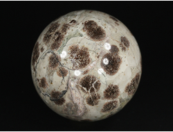 Шар "Яшма цветочная, хризантемовая", Казахстан (68 мм, 416 г) №29772