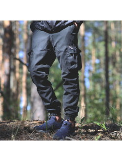 Утеплённые джоггеры BLK Crown "Scout" Black