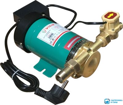 Насос для повышения давления VIEIR 15-15 высота подъема 15 м, мощность 120 Вт, 24 л/мин