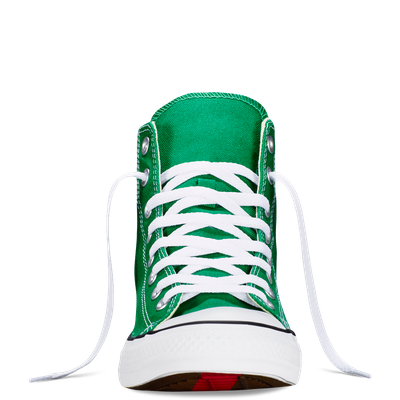 высокие кеды конверс зеленого цвета