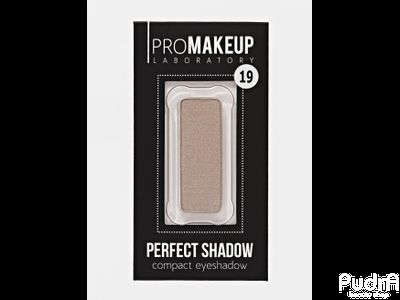 PROMAKEUP laboratory PERFECT SHADOW компактные тени для век, тон 19 фисташковый / перламутровый