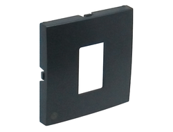 Efapel 90751 TIS, Лицевая панель розетки RJ45, серая