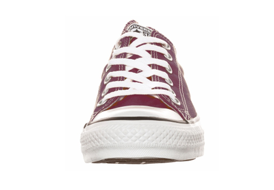 бордовые низкие кеды конверс для женщин