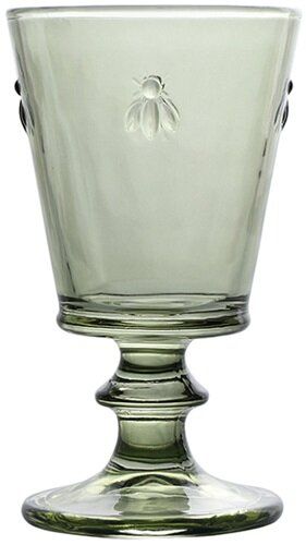 Бокал для вина "Пчела" зеленый.
