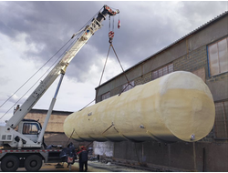 Теплоизоляция емкости, цистерны, резервуара, бака пенополиуретаном