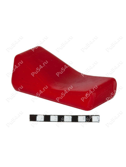 Буфер (каблук) лыжи снегохода Yamaha Viking VK540 Полиуретан 50-03-033 (PU54/M72/оранжевый) (88T-23743-00; 88T-23743-00-00)