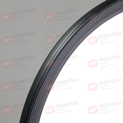 A380B Зеркало напольное в полный рост, ширина 380мм, цвет: черный, на колесах, регулируемый наклон