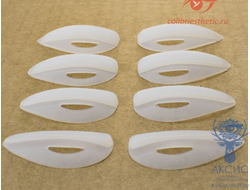 Мягкие силиконовые формы для ламинирования ресниц (NEW) (Набор 4 пары)