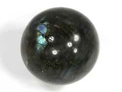 Шар Лабрадорит, Мадагаскар (43 мм, 95 г) №35335