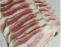 Сало нарезка соленое с чесноком домашнее в вакуумной упаковке | Ферма СытникЪ