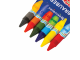 Восковые карандаши утолщенные BRAUBERG, 6 цветов, 222965