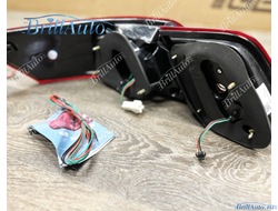 Стопы Toyota Camry 40 светодиодные красные-белые