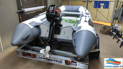 Тент на лодку Polar Bird модель PB-360M-nd Merlin (Кречет) НДНД