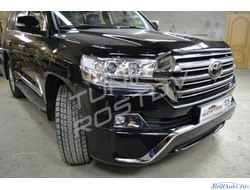 Комплект обвесов Executive Black & White Toyota Land Cruiser 200 2016+