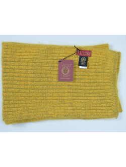 Шарф желтый Vizio Италия ангора