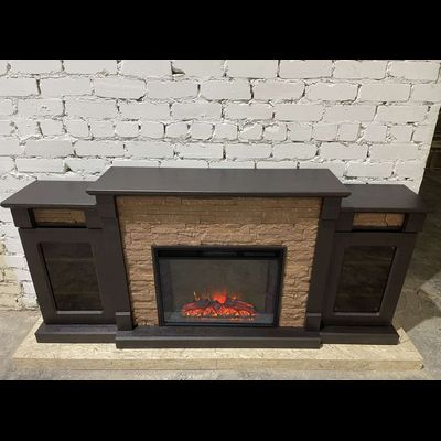 Электрокамин Моника Премиум M4 с очагом Sparta 25.5 LED