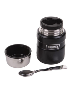 Термос THERMOS SK3000 BK King Stainless, 0.47л, черный