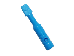 Minifigure, Utensil Tool Screwdriver - Wide Head - 3-Rib Handle, Dark Azure (11402a / 6173980)