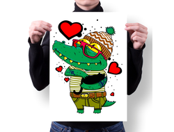 Плакат для влюбленных, на 14 февраля №4