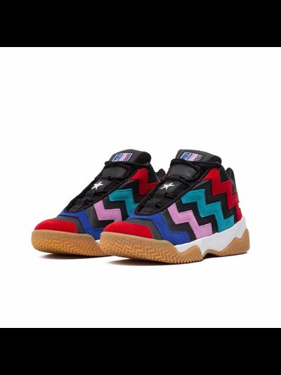 Кроссовки Converse Basketball Mid Top высокие цветные