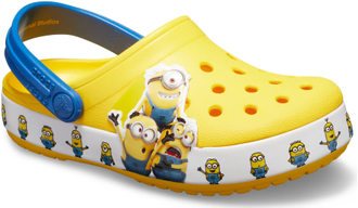 Crocs Kids Fun Lab Minions Clogs Детские желтые